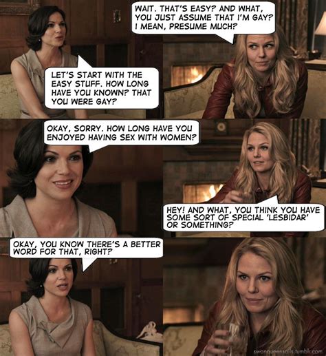 Swan Queen Comics Tumblr Swan Queen Once Upon A Time Funny Ouat Funny