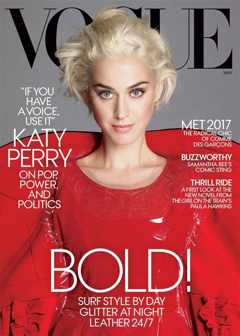 Katy Perry Na Capa Da Revista Vogue Americana Carolina Sales