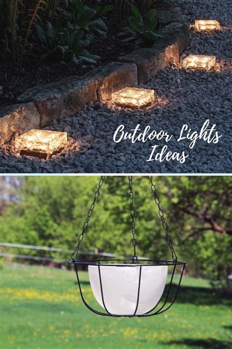 Diy Garden Lighting Ideas Outdoor Diy Projects Outdoor Projects Diy