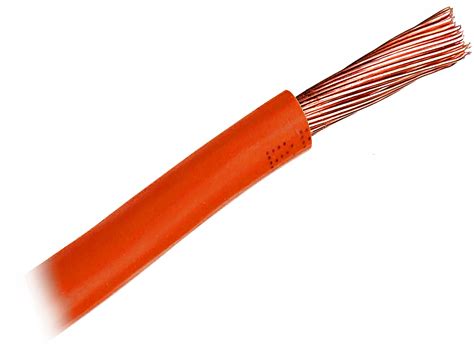 Przewód Kabel Linka Lgy 16mm2 Pomarańczowy 16mm 1m