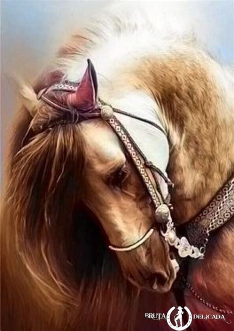 Pin By Gracieli On Bruta Delicada Estampas Horse Painting Realistic
