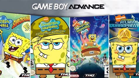 Spongebob Squarepants Games For Gba Youtube