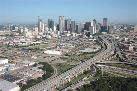 I 45 Dallas Aerial Views