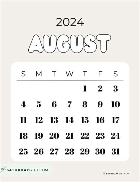 August 21 2024 Calendar Berta Celinka