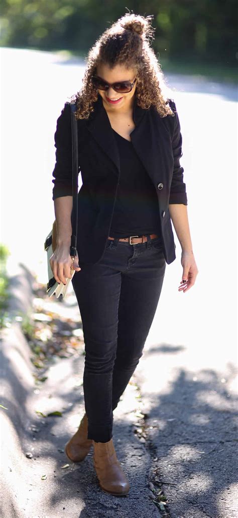 15 Super Stylish Ways To Wear A Black Blazer My Chic Obsession