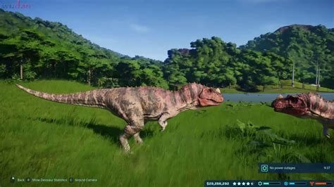 Jurassic World Evolution Ceratosaurus Vs Ceratosaurus 100 Genome Youtube
