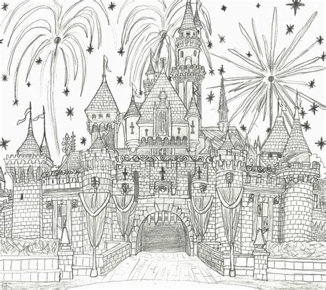 Sleeping Beauty Castle Sketch By Ny Disney Fan1955 On Deviantart