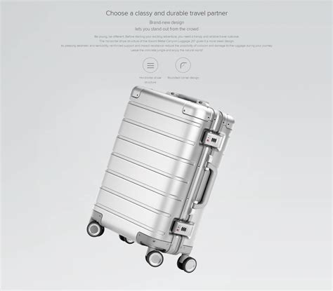 Xiaomi Iot Original Mi Metal Carry On Luggage 20