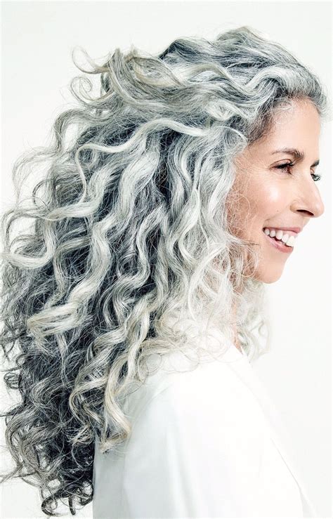 pin by quicksilverhair silver and gra on grey grace natural gray hair curly hair styles