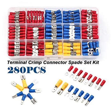 Terminals And Kits Crimp Connectors Set280pcs Electrical Terminals