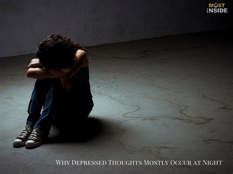 Why Depressed Thoughts Mostly Occur at Night