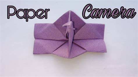 Simple Step Origami Camera Step By Step Make An Origami