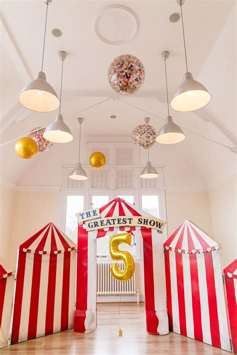 Greatest Showman Circus Birthday Party Karas Party Ideas Circus