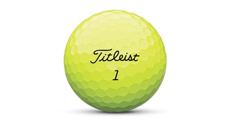Titleist To Release Yellow Pro V1 And Pro V1x Golf Balls In 2019 Golf
