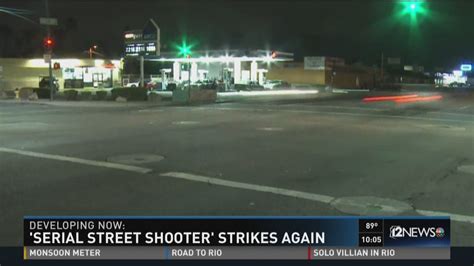 Phoenix Serial Street Shooter Linked To Another Shooting