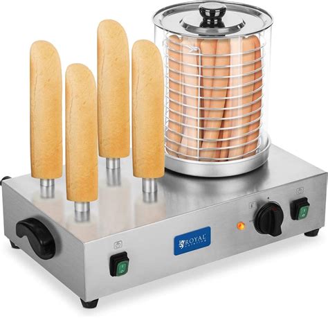 Royal Catering Hot Dog Maker Commercial Hot Dog Machine Professional