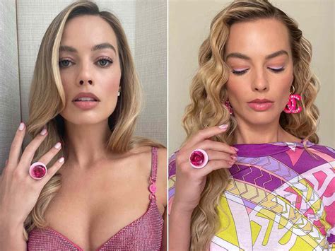 15 Margot Robbie Nail Looks To Inspire Your Barbiecore Manicure