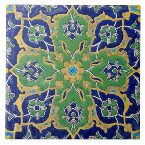 Iznik Decorative Ceramic Tiles Zazzle Ca