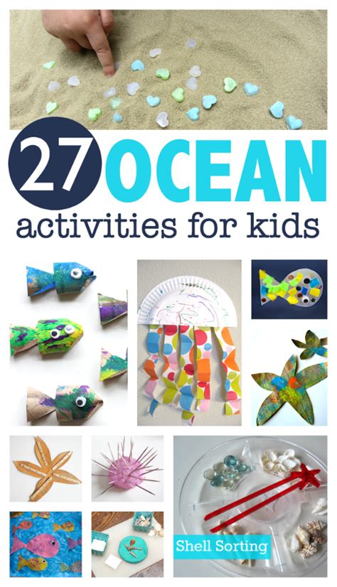 Sea animals flash cards for kindergarten. 27 Ocean Activities For Kids - No Time For Flash Cards