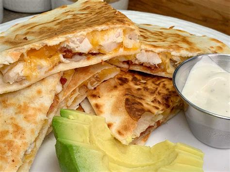 Chicken Bacon Ranch Quesadillas Hot Rods Recipes