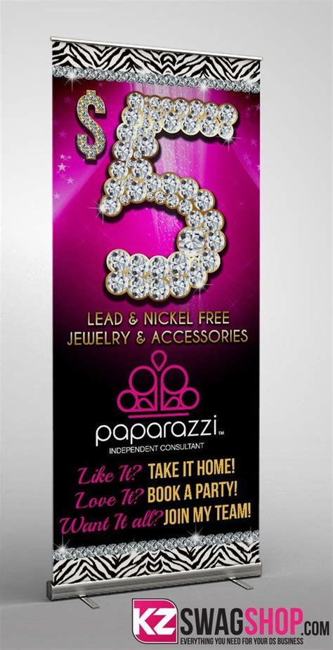 5 Bling Retractable Banner Style 6 Paparazzi Paparazzi Jewelry