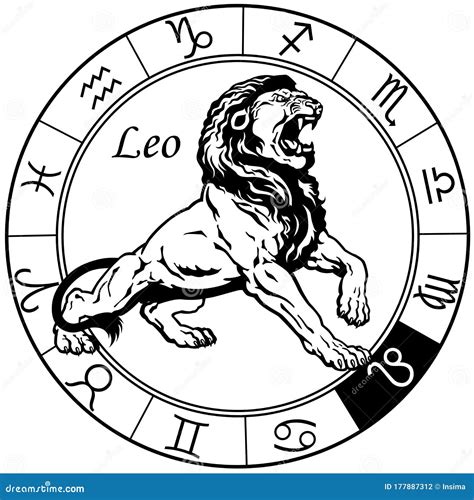 Leo Star Sign Symbol