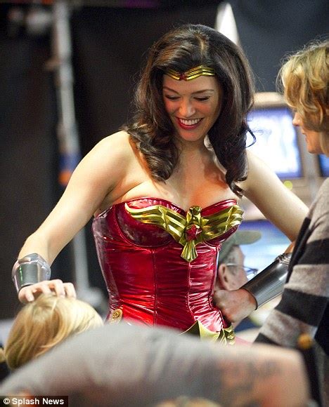 Does Someone Need A Wonder Bra Wonder Woman Star Adrienne Palicki