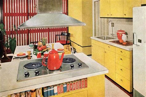 Yellow Retro Kitchen Ideas