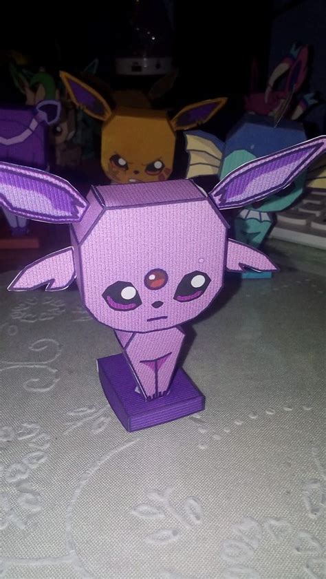 Espeons Papercraft Eevee Photo 40563310 Fanpop