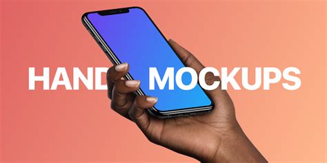 10 Best Hand Holding Iphone Mockups 2021 Mockuuups Studio
