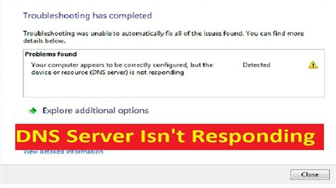 How To Fix DNS Server Windows Error Simple Guide