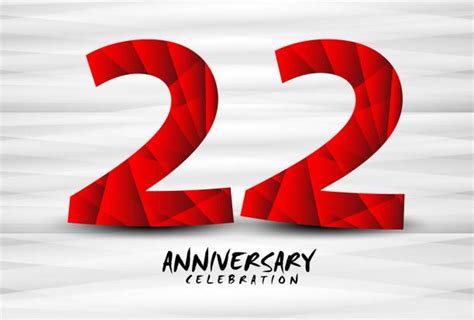 20 22 Year Work Anniversary Illustrations Royalty Free Vector