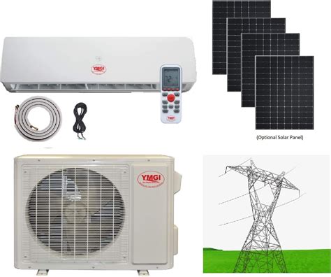 Ductless Mini Split Air Conditioner Solar Ymgi Btu Up To Seer