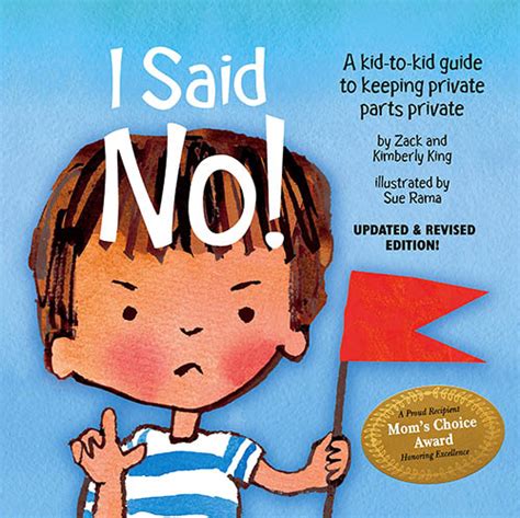 Little Parachutes Childrens Picture Book Review I Said No Zack