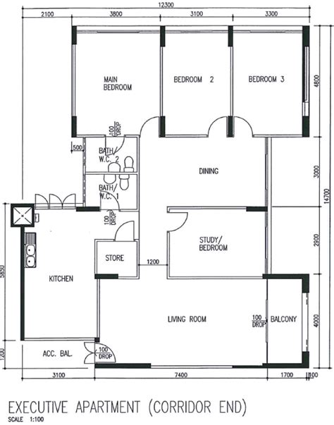 Singapore Hdb Executive Apartment Floor Plan Floor Roma