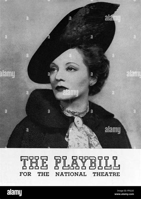 Tallulah Bankhead 1939 Nplaybill For The Original Broadway Production 1939 Of Lilian