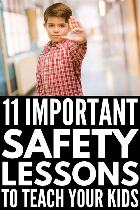 11 Safety Rules For Kids You Need To Teach Your Child Rules For Kids