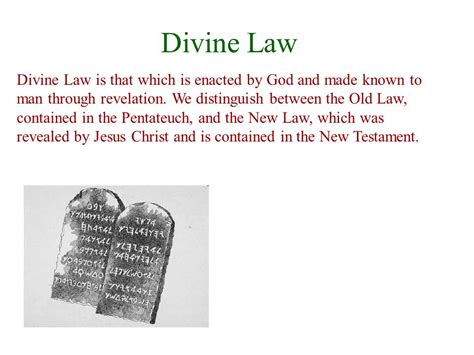 Theory Of Divine Law The Lawyers And Jurists