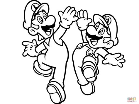 View all coloring pages from super mario bros. Mario Coloring Pages For Boys at GetDrawings | Free download