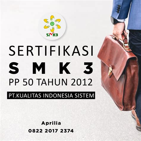 Sertifikasi Smk3 0822 2017 2374 Wa Pt Kis Pt Kualitas