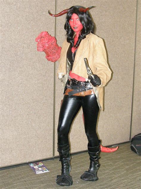 Female Hellboy Charlene F Flickr