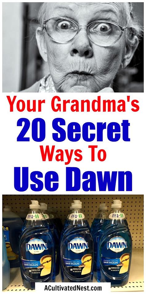 20 Frugal Ways To Use Dawn Dawn Can Be Used For Much More Than Just