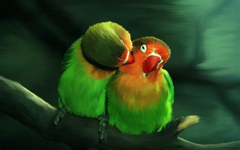 Wallpaper Of Love Birds Wallpapersafari