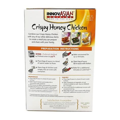 Innovasian Cuisine Crispy Honey Chicken Hy Vee Aisles Online Grocery