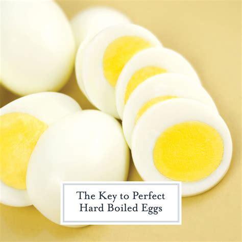 Perfect Hard Boiled Eggs With Creamy Yellow Yolks And Easy To Peel