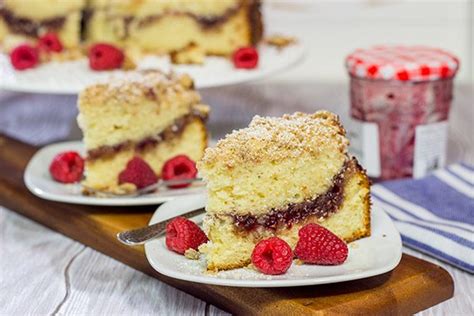 Raspberry Jam Filled Coffee Cake Perfect For Weekend Brunch