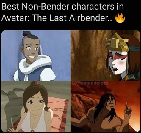 Best Non Bender Characters In Avatar The Last Airbender Ifunny