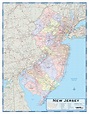 New Jersey Counties Wall Map | Maps.com.com