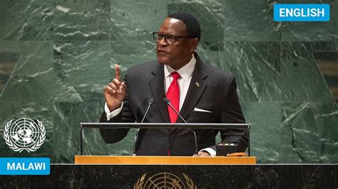 🇲🇼 Malawi President Addresses United Nations General Debate 78th