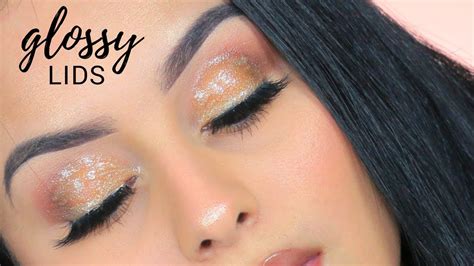 Glossy Lids Make Up Tutorial Youtube